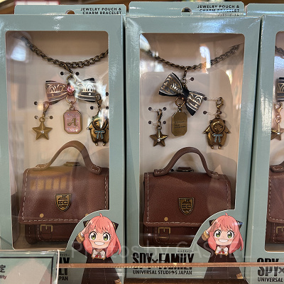チャーム付きブレスレット&ポーチセット（USJ×スパイファミリーグッズ）