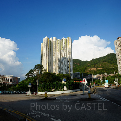 香港ディズニー周辺格安ホテル：ランブラーガーデンホテルへの徒歩ルート②