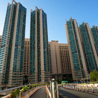 香港ディズニー周辺格安ホテル：ランブラーガーデンホテルへの徒歩ルート③