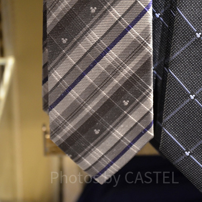 チェックネクタイ②（グレー）
