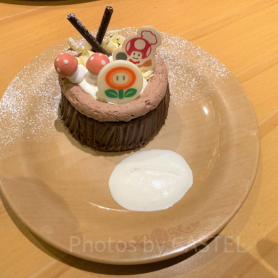 シェフ特製の切り株ケーキ ～チョコレート～