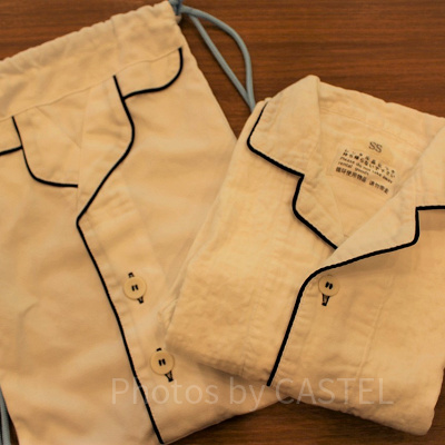 子供用パジャマはかわいいナップザック入り