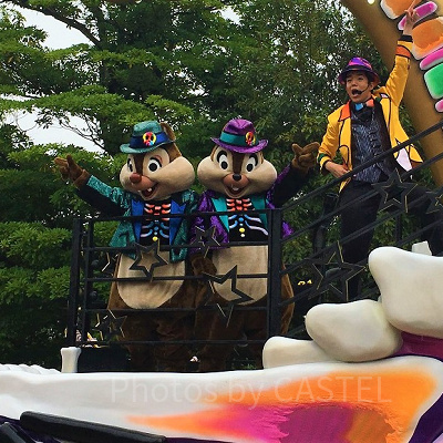 シミラールックのお手本はチップとデール