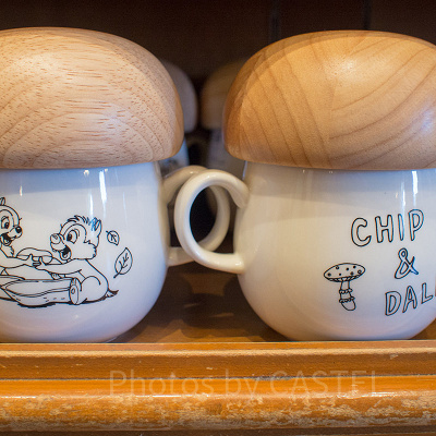 チップ＆デールのマグカップ