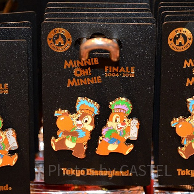 チップとデールピンバッジ