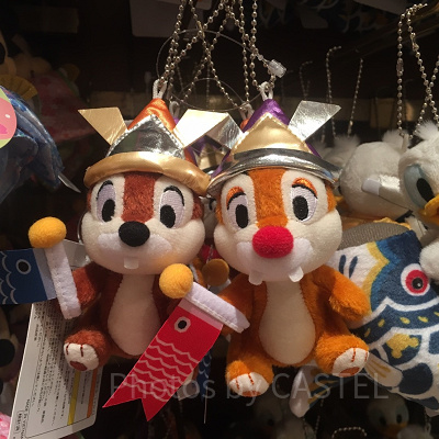 チップとデールぬいぐるみバッジセット