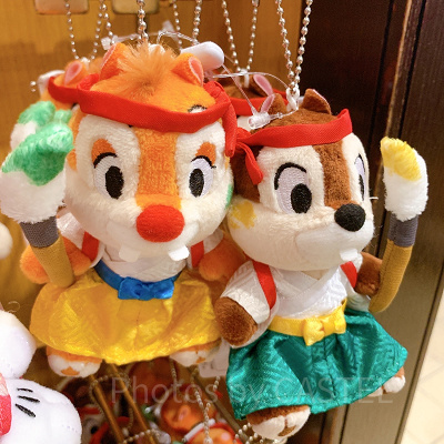 チップとデールぬいぐるみバッジセット