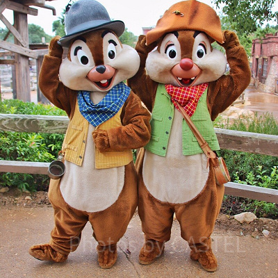 チップとデールの名言②「地球を征服に来たの！？ねえ？ねえ？」