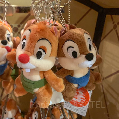 チップ＆デール正月ぬいぐるみバッジセット