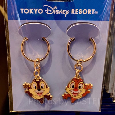 チップ＆デールのペアキーチェーン