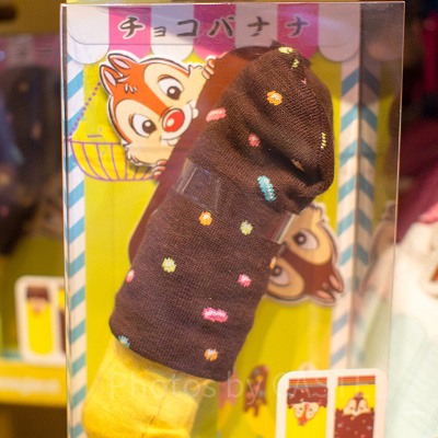 チョコバナナ靴下（チップとデール）