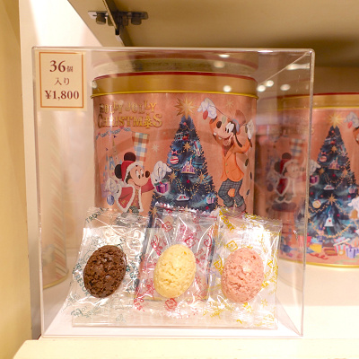 ディズニークリスマスグッズ2022：チョコレートクランチ