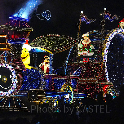 クリスマス版エレクトリカルパレード