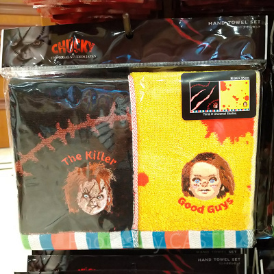 チャッキーのハンドタオルセット