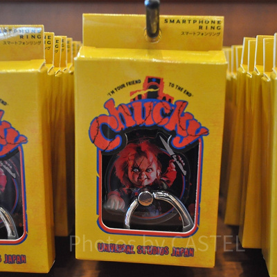 チャッキーのスマートフォンリング
