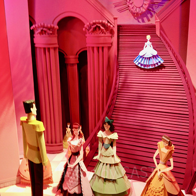 シンデレラ城フェアリー・テール・ホールのペーパークラフト