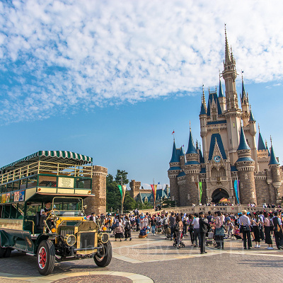 ディズニーランドのシンボル、シンデレラ城