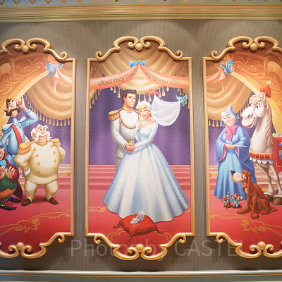 シンデレラの絵画 シンデレラのフェアリーテイルホール