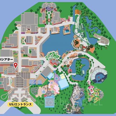 シネマ4‐Dシアターの場所