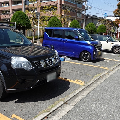 ジブリパーク周辺のコインパーキング