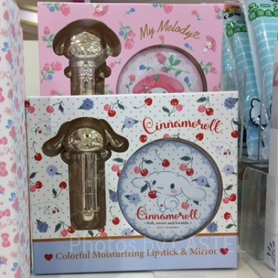 色付きリップクリーム&ミラーセット