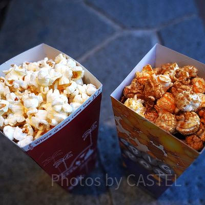 通常のポップコーン（左）とBBポップコーン（右）を比較！