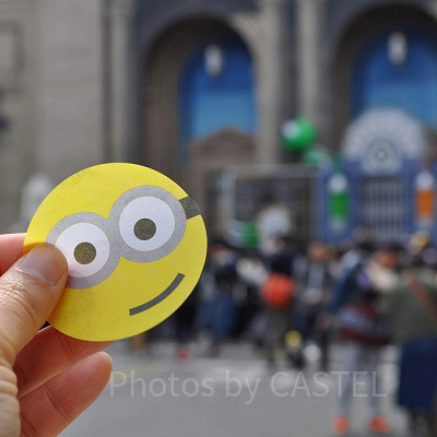 期間限定ショー「ミニオンハチャメチャワールド」のコンフェティ／USJ