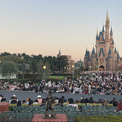 2022年10月のディズニーランドの混雑状況