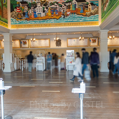 昼のレストランの混雑状況／13:00