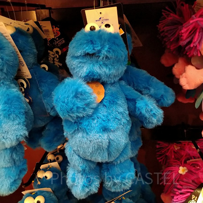 クッキーモンスターのキーチェーン