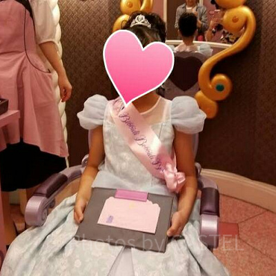 どう？私プリンセス？って顔してます。