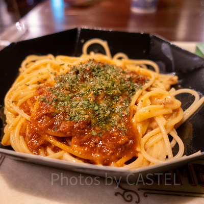 クリーミースパゲッティ、ミートソース