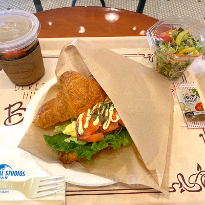 クロワッサンサンドセット