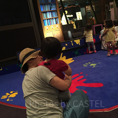 おさるのジョージのキッズ・エリア