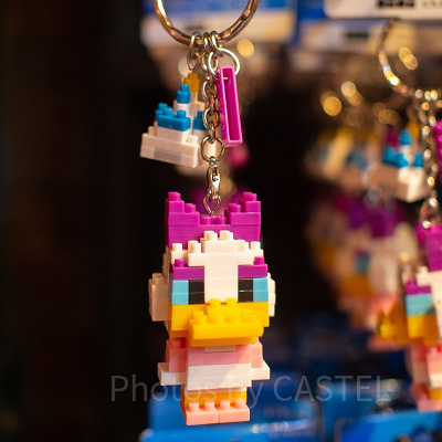 デイジーダックのナノブロック型キーチェーン