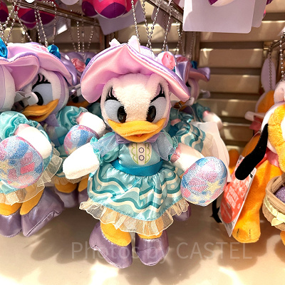 デイジーぬいぐるみバッジ（2022年ディズニーイースターグッズ）