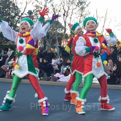 「ディズニー・クリスマス・ストーリーズ」のダンサー