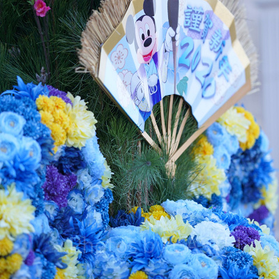 メインエントランスのデコレーション