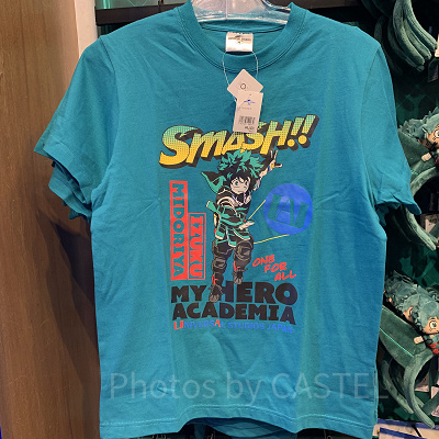 デクTシャツ（USJ×ヒロアカグッズ）