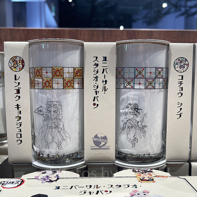 鬼滅の刃グラスセット(USJ×鬼滅の刃 刀鍛冶の里編&柱稽古編グッズ)