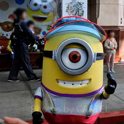 USJに登場しているミニオン