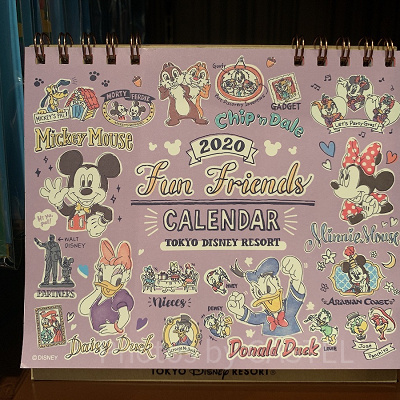 ディズニーカレンダー（卓上）②