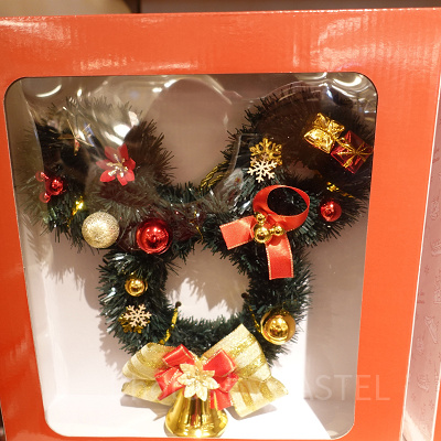 ディズニークリスマスグッズ2022：リース(Lサイズ)