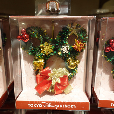 ディズニークリスマスグッズ2022：リース(Sサイズ)
