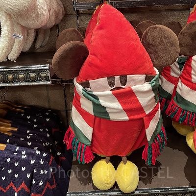 ディズニークリスマスグッズ2023：ブランケット 2023年11月07日(火)発売（リルリンリン）