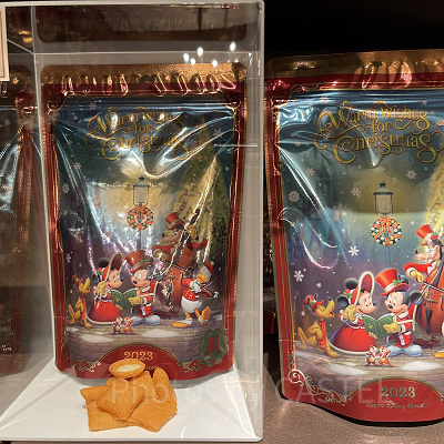 ディズニークリスマスグッズ2023：チーズインスナック 2023年11月07日(火)発売