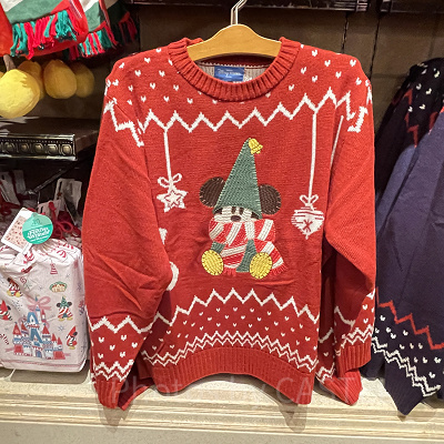 ディズニークリスマスグッズ2023：セーター 2023年11月07日(火)発売（リルリンリン）
