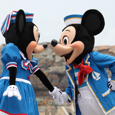 ディズニーワンピースコーデ