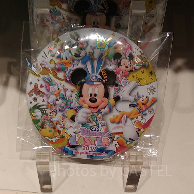 ディズニーイースター缶バッチ(ランド)