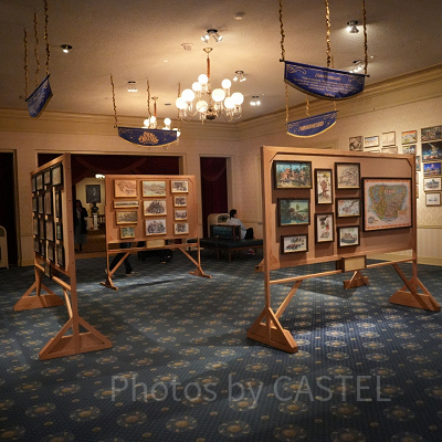 カリフォルニアアナハイムディズニーのアトラクション：ディズニー・ギャラリー